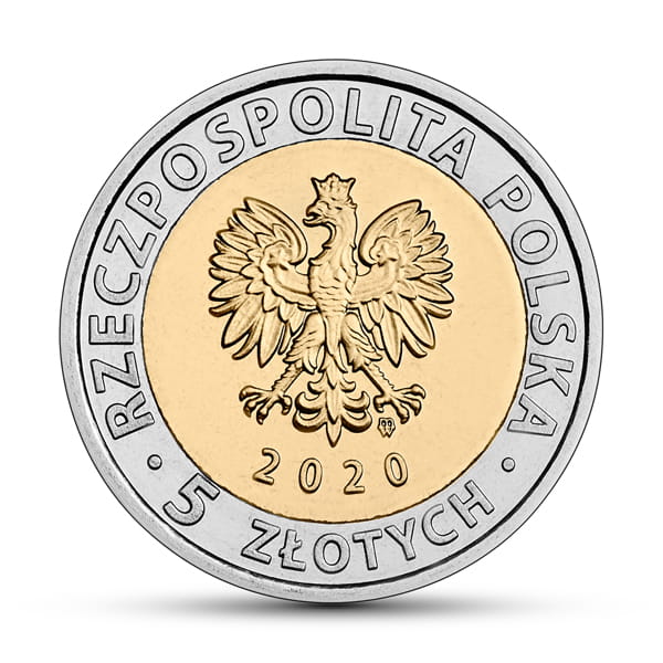 POLSKA 5 zł / 2020 r - Kościół Mariacki