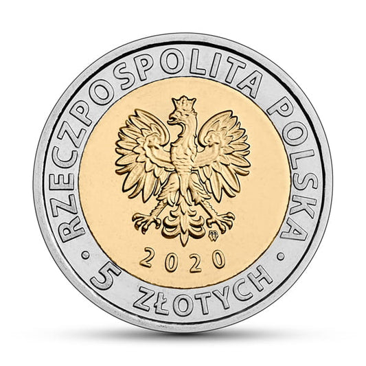 POLSKA 5 zł / 2020 r - Kościół Mariacki