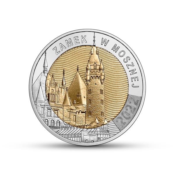 Woreczek - 100 sztuk: 5 zł / 2022 r -  Zamek w Mosznej