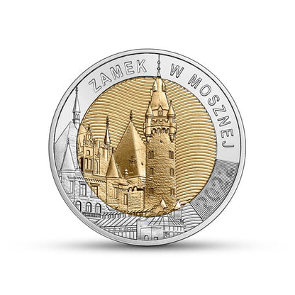 Woreczek - 100 sztuk: 5 zł / 2022 r -  Zamek w Mosznej