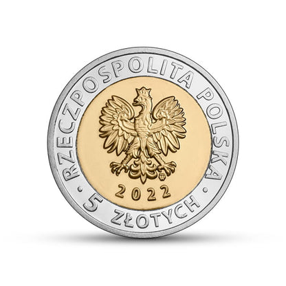 POLSKA 5 zł / 2022 r -  Klasztor na Świętym Krzyżu