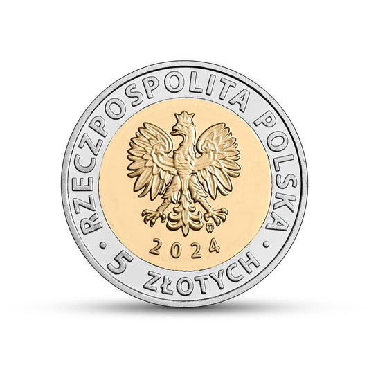 POLSKA 5 zł / 2024 r - Zamek w Łańcucie