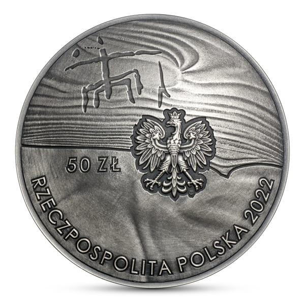 50 zł / 2022 r. -  Kopalnia krzemienia pasiastego „Krzemionki”