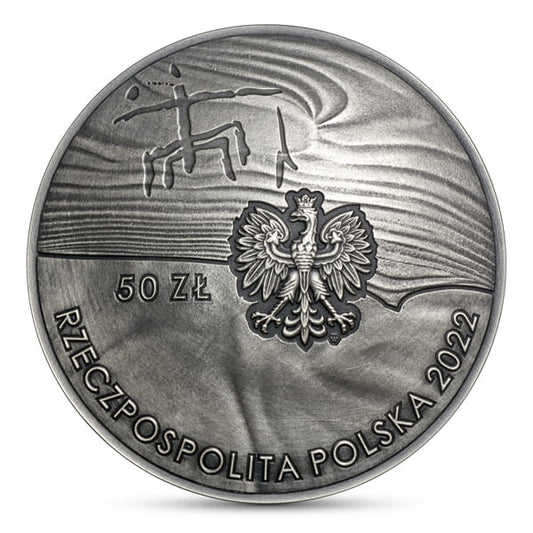 50 zł / 2022 r. -  Kopalnia krzemienia pasiastego „Krzemionki”