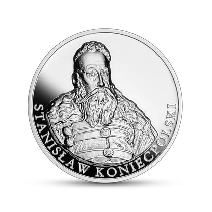 10 zł / 2025 r. -  Stanisław Koniecpolski - Hetmani Rzeczypospolitej - Ag