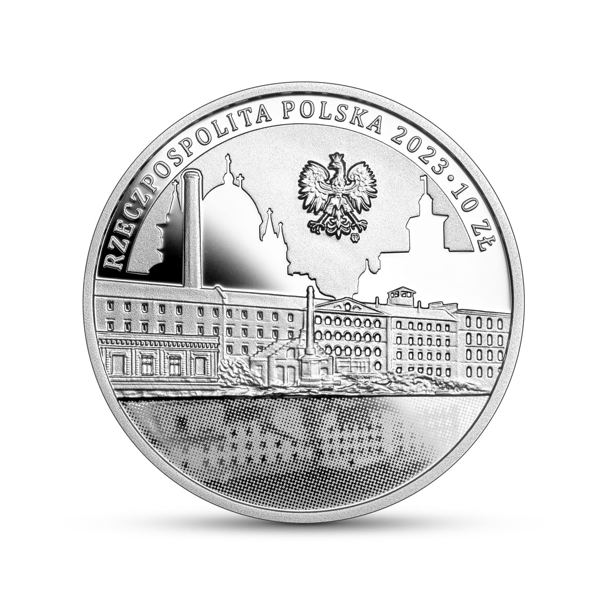 10 zł / 2023 r. -  600-lecie nadania Łodzi praw miejskich.