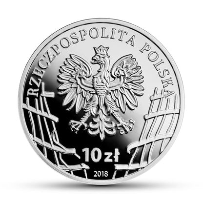 10 zł / 2018 r. -  Żołnierze Niezłomni - Hieronim Dekutowski, ps. „Zapora”