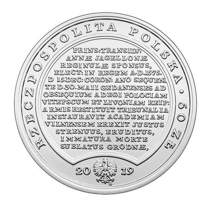50 zł / 2019 r. -  Stefan  Batory
