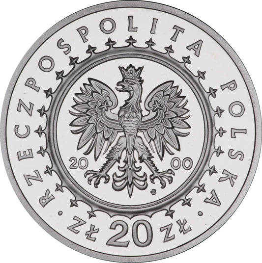 20 zł / 2000 r. - Pałac w Wilanowie